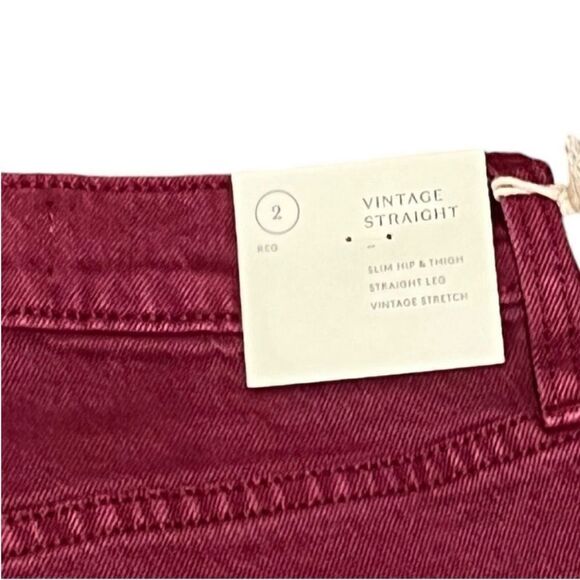 Universal Thread Women’s Vintage Stretch Vintage Straight Jeans, Size 2/26R, NWT - Picture 6 of 10